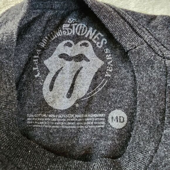 The Rolling Stones GRRR Heathered Gray Tshirt With Gorilla Graphic Size Medium - Picture 6 of 7